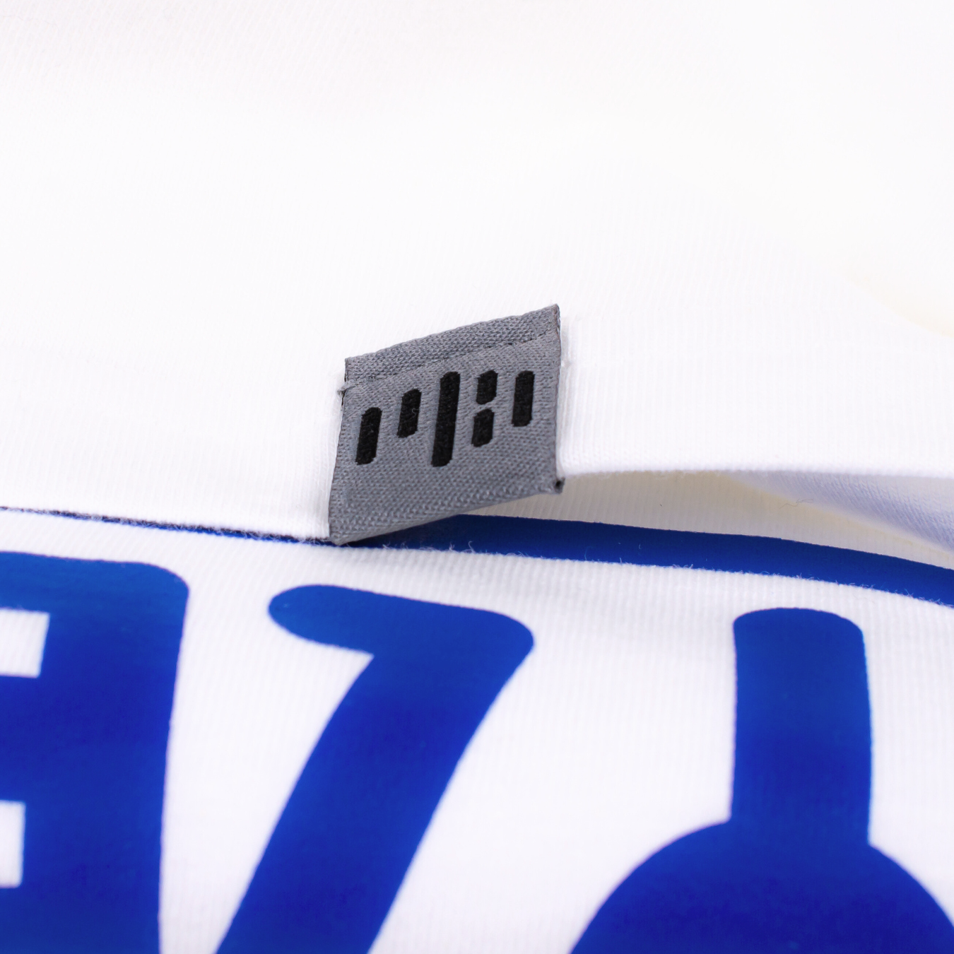 Kraftig bomulds T-shirt - "Smil"